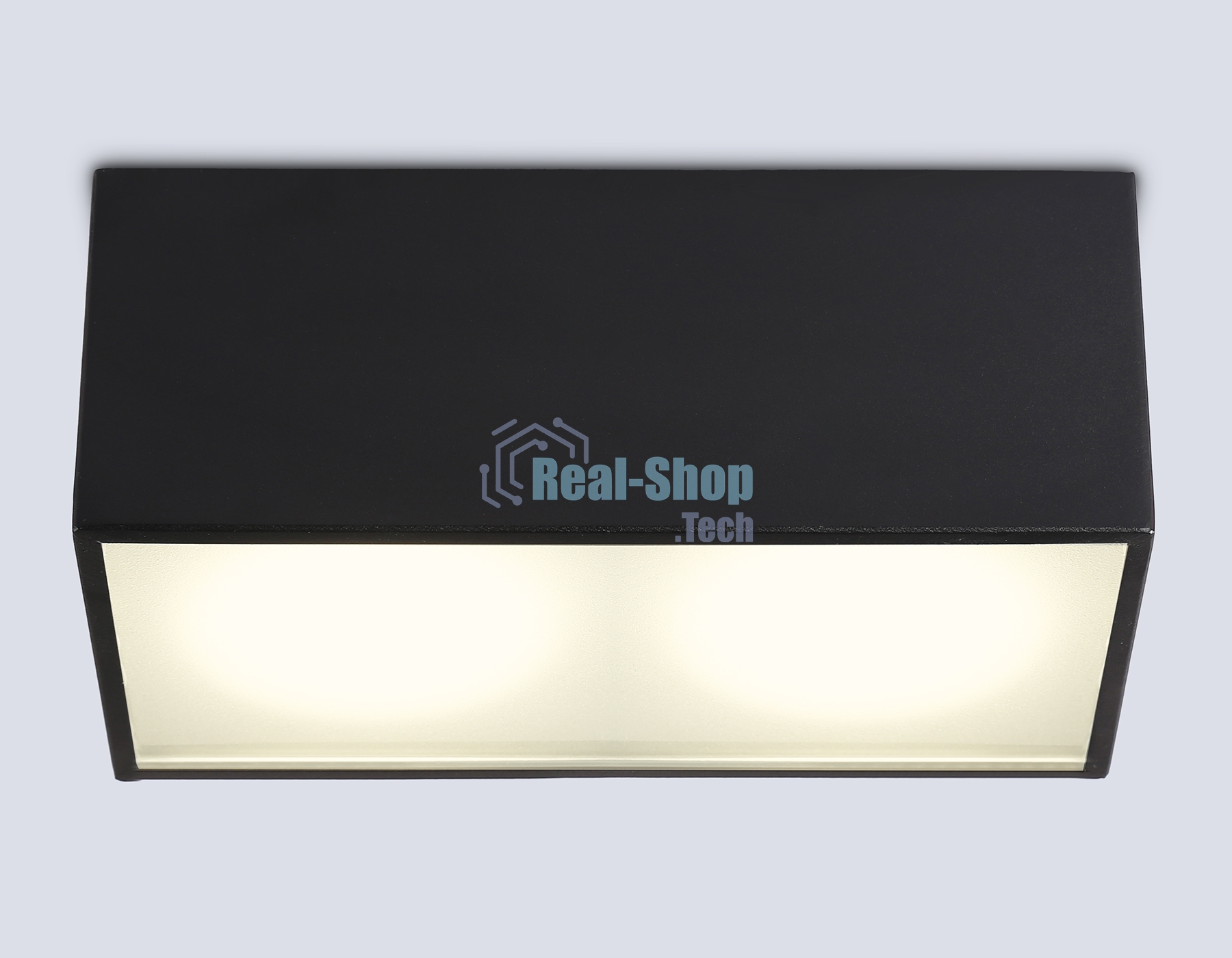 Светильник Ambrella light TN6535/2 BK черный IP44 GX53/2 200*100*80