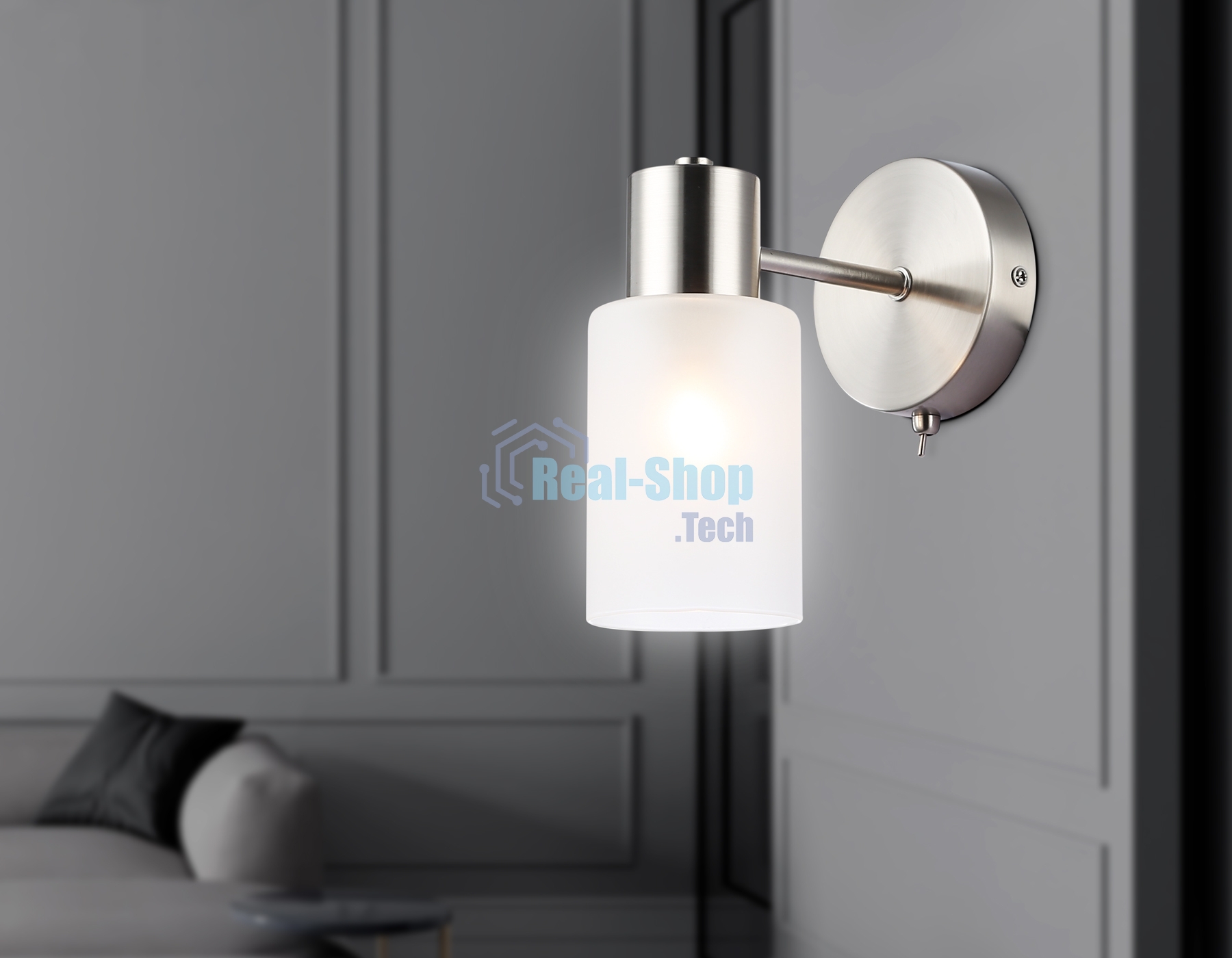Светильник Ambrella light TR9578 SN сатин E14 max 40W 175*100*195