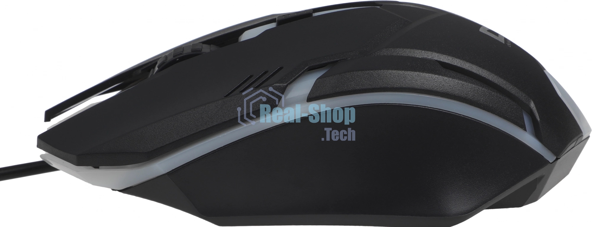 Мышь проводная Defender Cyber MB-560L черный, 1200 dpi, USB, кнопки - 3