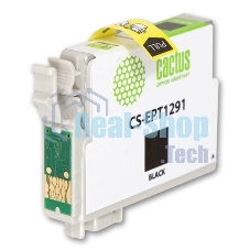 Картридж струйный Cactus CS-EPT1291 (T1291) черный (15 мл) для Epson Stylus Office B42/BX305/BX305F/BX320/BX525/BX625/SX420/SX425/SX525/SX620