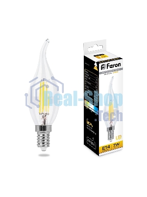 Лампа светодиодная Feron LB-67 7W 230V E14 2700K