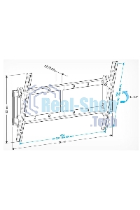 Кронштейн для телевизора Holder LCD-T6606 черный 42