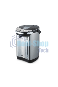 Термопот Centek CT-1084 (сталь) 6.0л, 750Вт, 2 способа подачи воды, двойная защита от перегрева