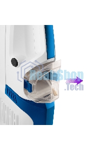 Пылесос вертикальный паровой Kitfort KT-556 белый, питание от сети, 1700 Вт, уборка сухая/паром, пылесборник 0.4 л