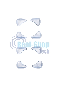 Прозрачные треугольные накладки-протекторы для мебели (3x2x1.5 см). 8 шт.