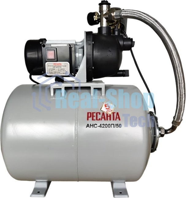 Насосная станция центробежный Ресанта АНС-4200П/50 1200Вт 4200л/час (77/1/7)