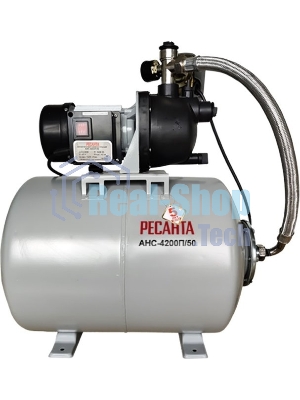 Насосная станция центробежный Ресанта АНС-4200П/50 1200Вт 4200л/час (77/1/7)