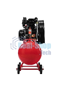 Компрессор воздушный МТХ КР2500/80 рем. привод, 2,5 кВт, 80 литров, 420 л/мин