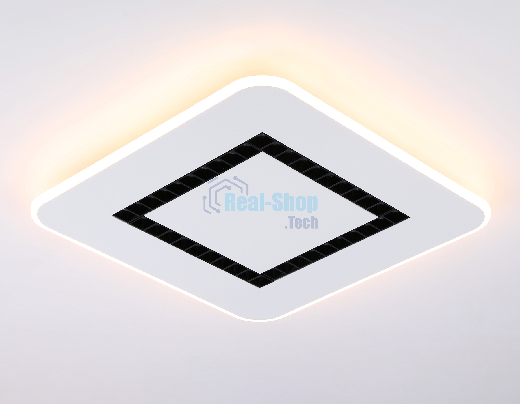 Светильник Ambrella light FL51415 WH белый 3000K/4200K/6400K 68W 488*488*40 (ПДУ ИК)
