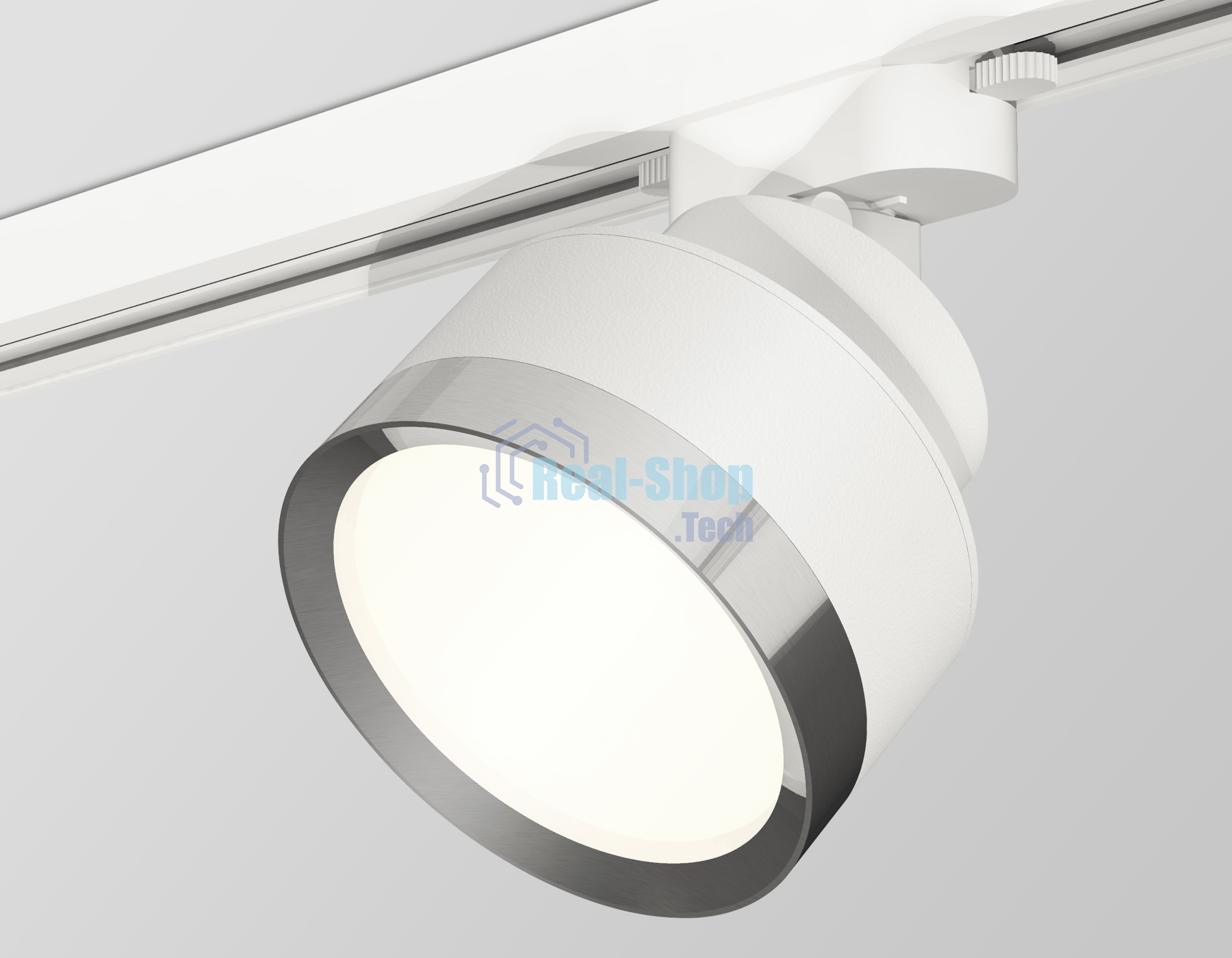 Светильник Ambrella light XT8101003 SWH/PSL белый песок/серебро полированное GX53 (A2524, A2105, C8101, N8118)