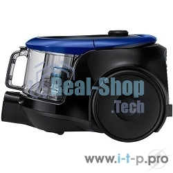 Пылесос Samsung VC18M21A0SB синий, 380/1800 Вт, уборка сухая, пылесборник контейнер 1.5 л