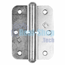 Петля накладная правая 85 цинк ЧЕТЫРЕ СЕЗОНА