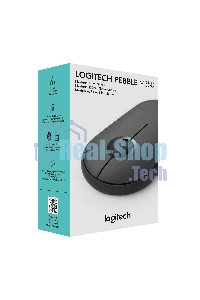Мышь беспроводная Logitech Pebble M350 графитовый, 1000 dpi, радиоканал, Bluetooth, USB, кнопки - 3