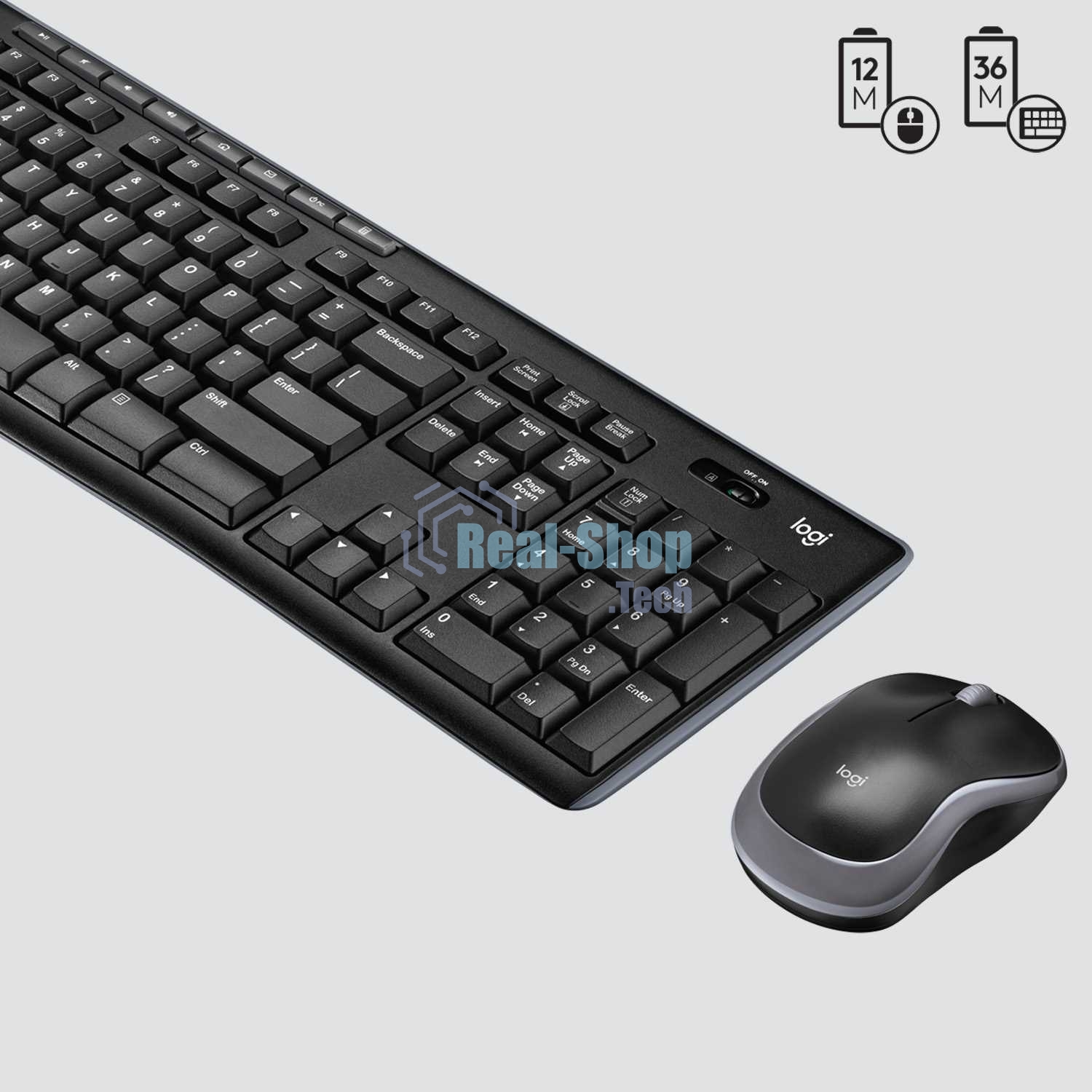 Клавиатура беспроводная Logitech Keyboard K270 Wireless 920-003757/920-003058