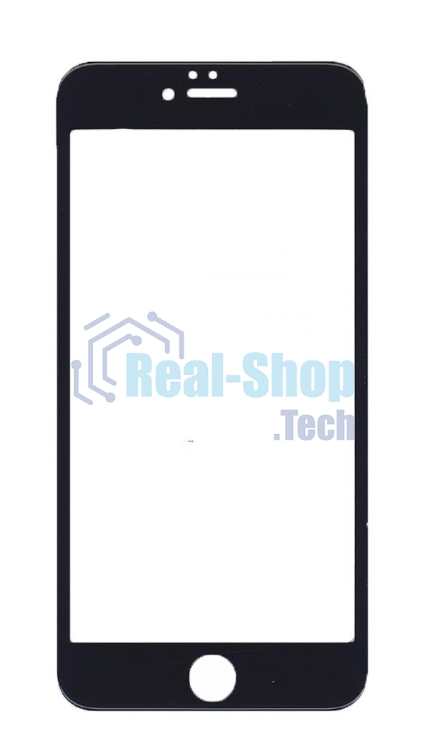 Защитное стекло 4D для Apple iPhone 6/6S Plus черный