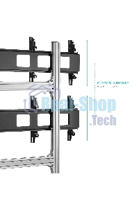 Напольный мобильный стенд ONKRON FSPRO2L-22 для видеостен 2х2 4 x 40”- 50