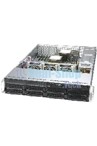 Серверная платформа Supermicro SYS-620P-TRT 2U noCPU(2)3rd GenScalable/TDP 270W/no DIMM(18)/SATARAID HDD(8)LFF/2x10GbE/2x1200W