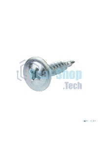 Саморез с прессшайбой Kranz ПШС сверло 4.2х19, пакет (20шт.)