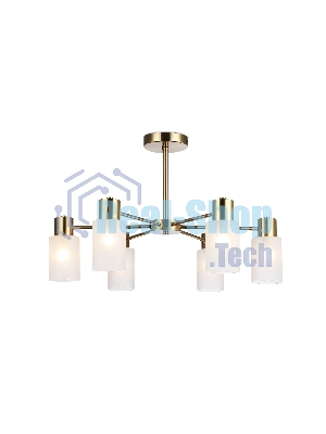 Светильник Ambrella light TR9581/6 BS латунь E14*6 max 40W 620*620*385