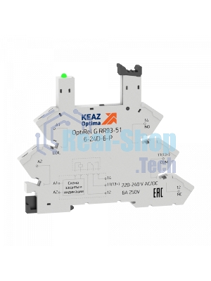Розетка для реле OptiRel G RR93-51-6-24D-6-P