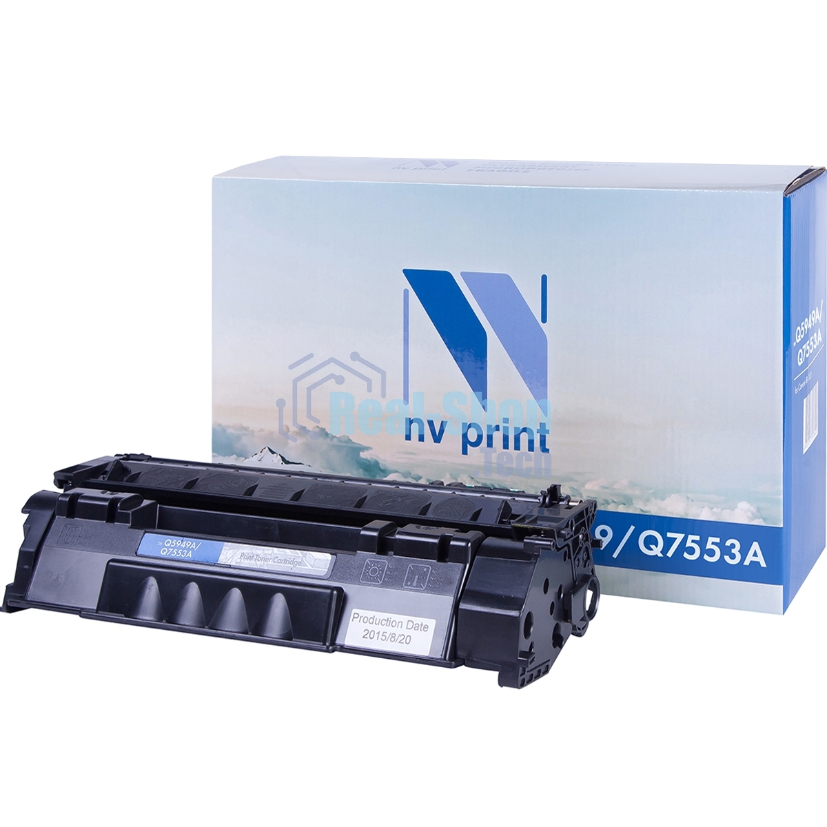 Картридж лазерный NVPrint совместимый HP Q5949A/Q7553A для LJ 1160/1320/3390/3392/P2014/P2015/M2727 (3000k)