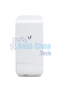 Точка доступа Ubiquiti LocoM2(EU) Wi-Fi и AirMAX. 802.11g/n, интегрированная антенна 8 дБ (45°*45°),10/100 RJ45 Ethernet