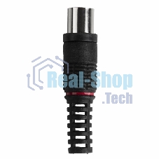 Разъем штекер TV без пайки черный PROCONNECT