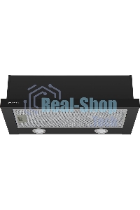 Вытяжка встраиваемая Maunfeld VS Light 50 черный, 50 см, 520 куб. м/ч, 56 дБ