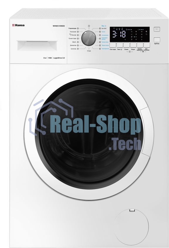 Стиральная машина Hansa WHN8141BSD2 белый загр. фронтальная макс.: 8 кг 1400 об/мин класс: А+++