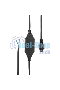 Шнур питания для уличных гирлянд Neon-night (без вилки) 3А, провода черный, IP65