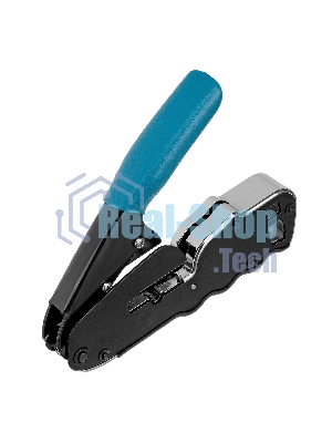 Клещи для обжима телефонных и компьютерных клемм Gross RJ45, 8P и RJ11/12, 6P, компакт., CAT5