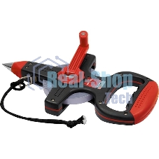 Рулетка геодезическая Matrix, 30 м х 12,5 мм, металлическая лента, открытый корпус MASTER