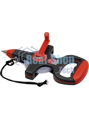 Рулетка геодезическая Matrix, 30 м х 12,5 мм, металлическая лента, открытый корпус MASTER