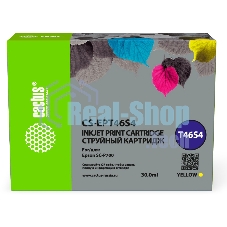 Картридж струйный Cactus CS-EPT46S4 (T46S4) желтый пигментный (30 мл) для Epson SureColor SC-P700