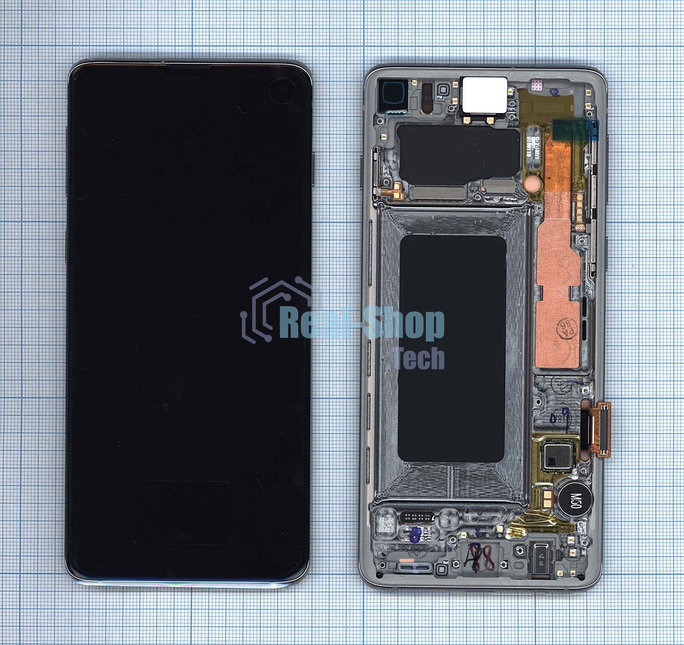 Дисплей для Samsung Galaxy S10 SM-G973F/DS белый