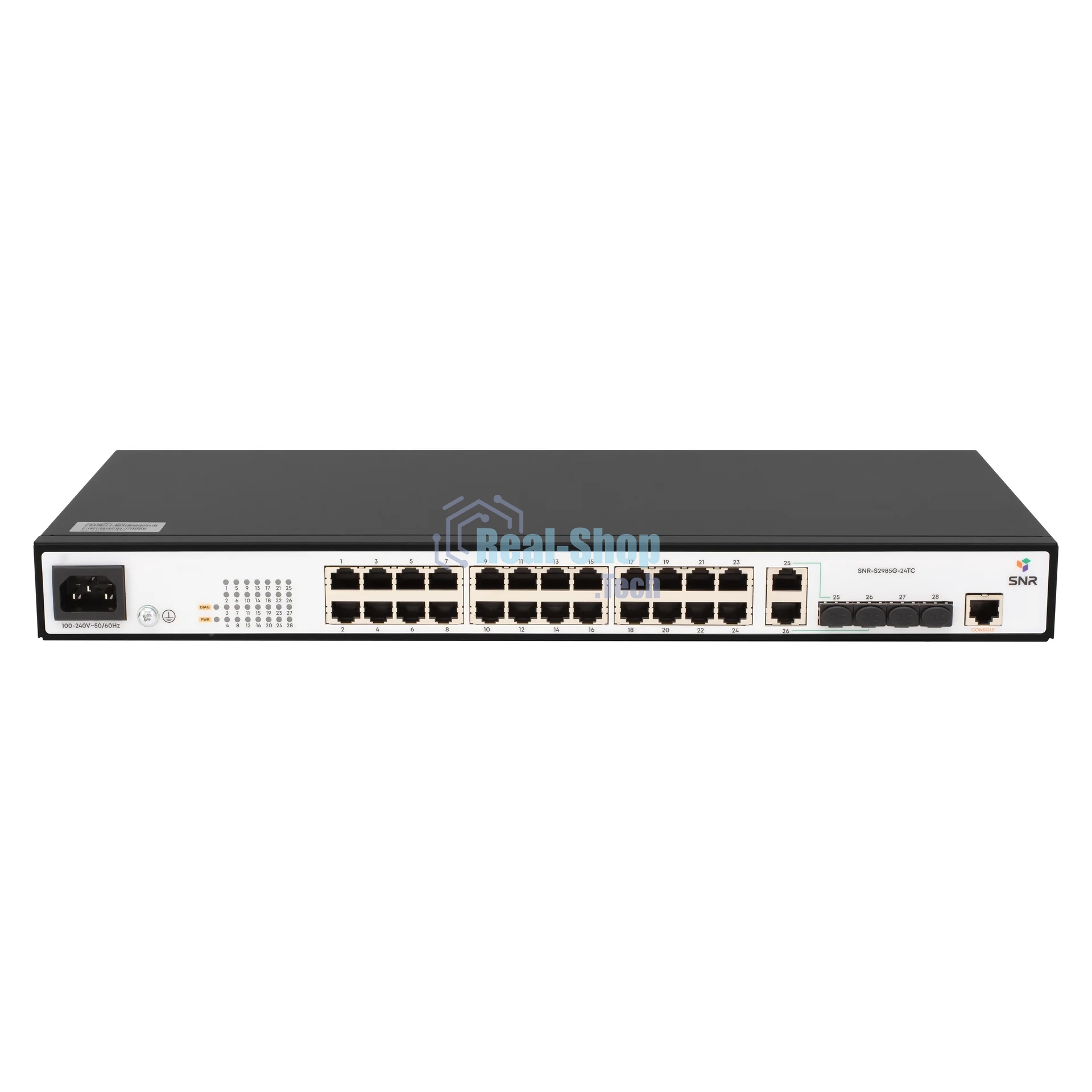 Коммутатор SNR управляемый уровня 2 SNR-S2985G-24TC