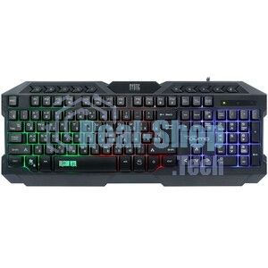 Комплект клавиатура+мышь Qumo Mystic K58/M76 проводной, USB, 3200 DPI, чёрный