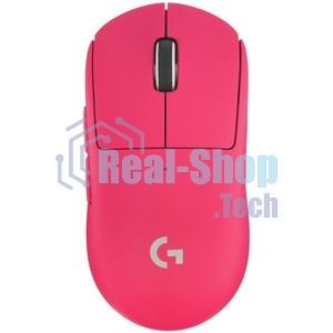 Мышь беспроводная Logitech G PRO X Superlight 2 розовый, 32000 dpi, радиоканал, USB, кнопки - 5