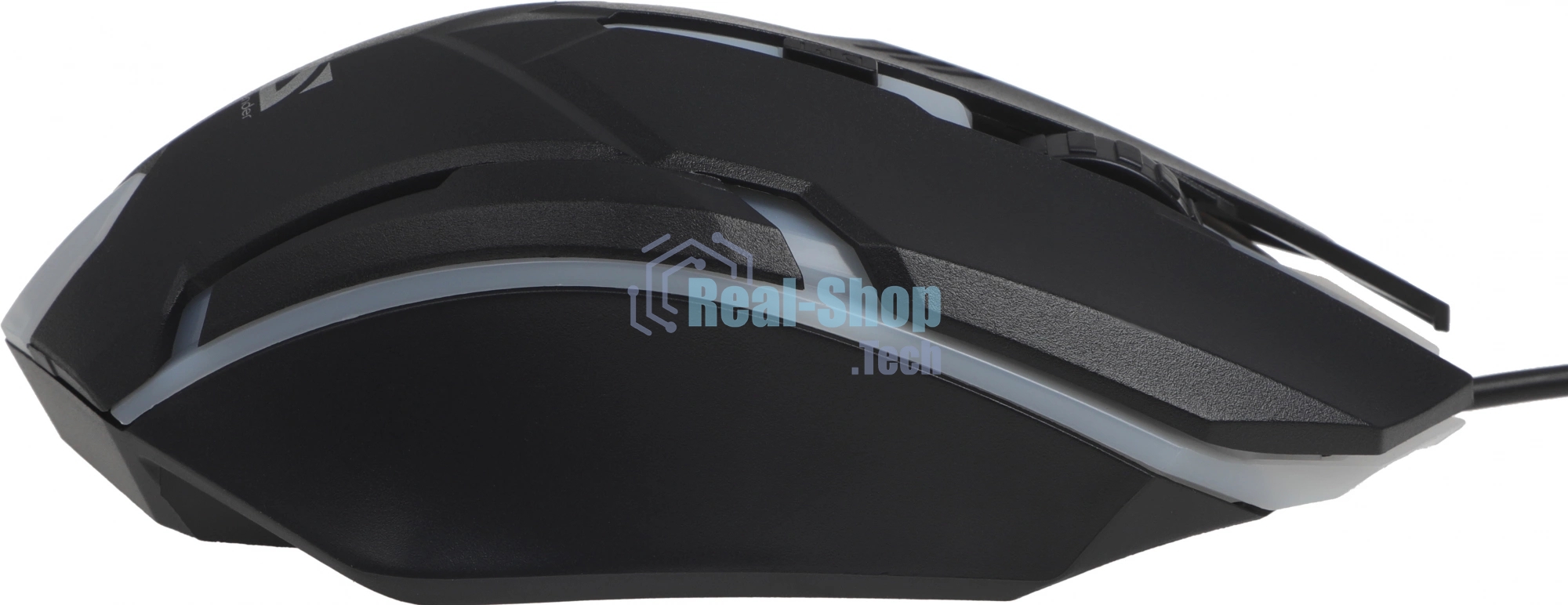 Мышь проводная Defender Cyber MB-560L черный, 1200 dpi, USB, кнопки - 3
