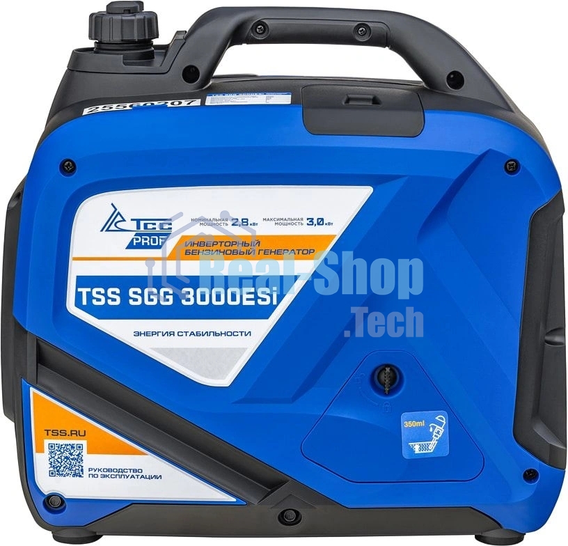 Электрогенератор бензиновый инверторный ТСС SGG 3000ESi, 3 кВт, 60 дБ, 24.6 кг