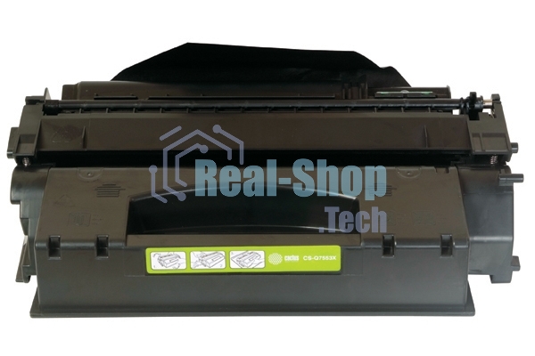 Картридж лазерный Cactus CS-Q7553XS черный (7000 стр.) для HP P2014/P2015/M2727