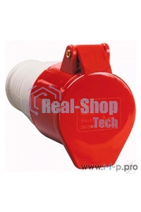 Розетка кабельная 32А 380В 3P+PЕ ССИ-224 IP44 ИЭК PSR22-032-4