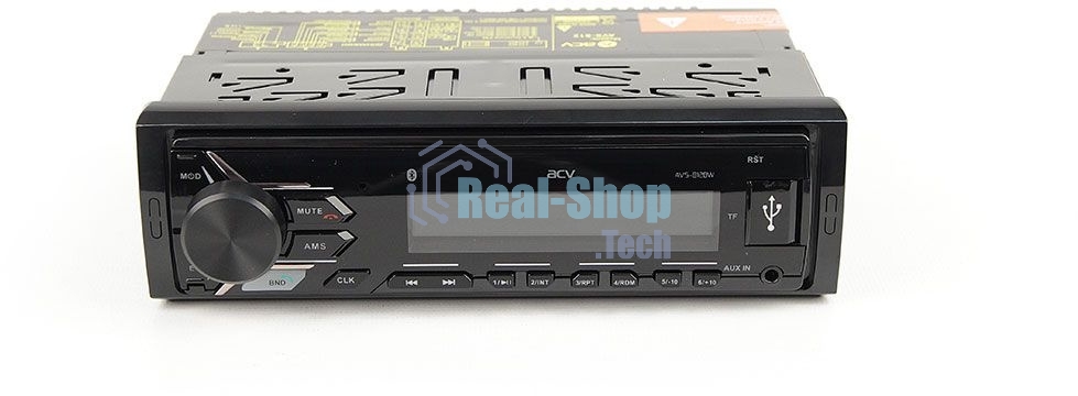 Автомагнитола ACV AVS-812BA, 1 DIN, Bluetooth, USB Type-A, AUX