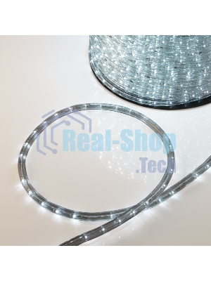 Дюралайт Neon-night LED, постоянное свечение (2W) – белый, 36 LED/м, бухта 100 м