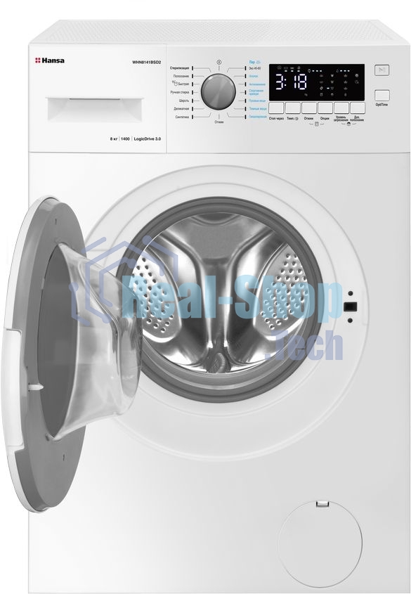 Стиральная машина Hansa WHN8141BSD2 белый загр. фронтальная макс.: 8 кг 1400 об/мин класс: А+++
