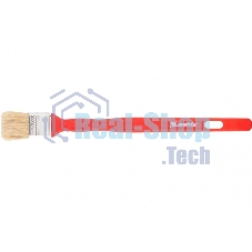 Кисть радиаторная Matrix для эмалей, 35х10 мм, натуральная щетина, пластиковая рукоятка