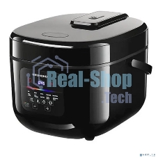 Мультиварка Redmond MC100 860 Вт, 5 л, 12 программ, черный/ металлик