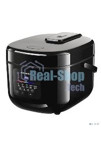 Мультиварка Redmond MC100 860 Вт, 5 л, 12 программ, черный/ металлик