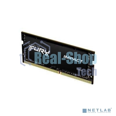Оперативная память Kingston Fury Impact, DDR4, 8GB (1x8GB), 3200MHz, CL20, SO-DIMM