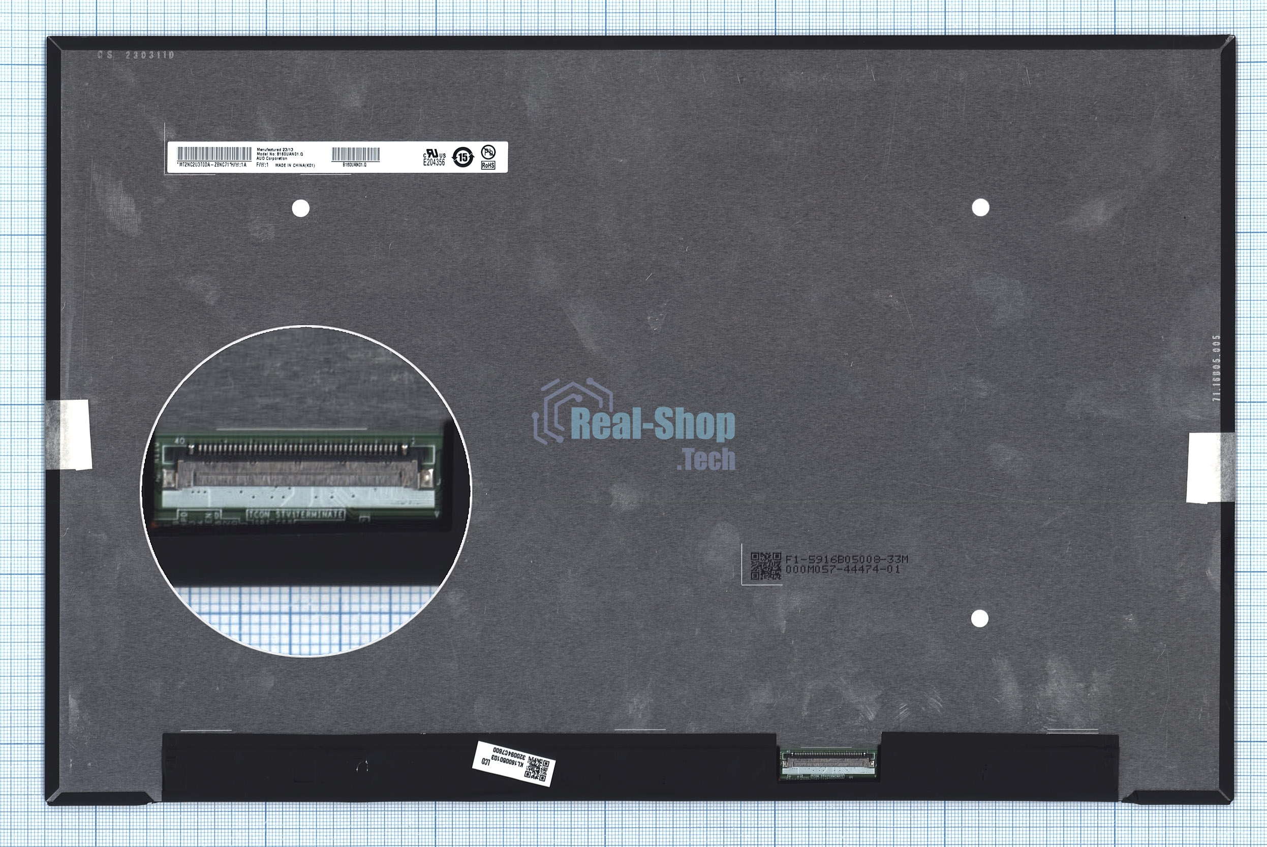 Матрица B160UAN01.Q